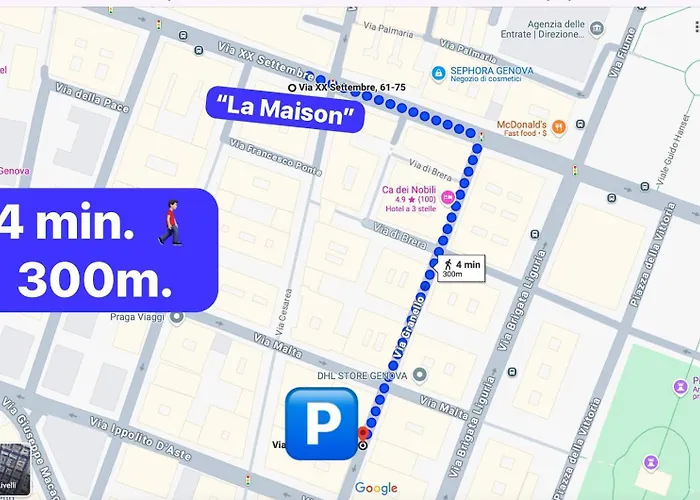 La Maison Nel Cuore Di Genova Free Parking