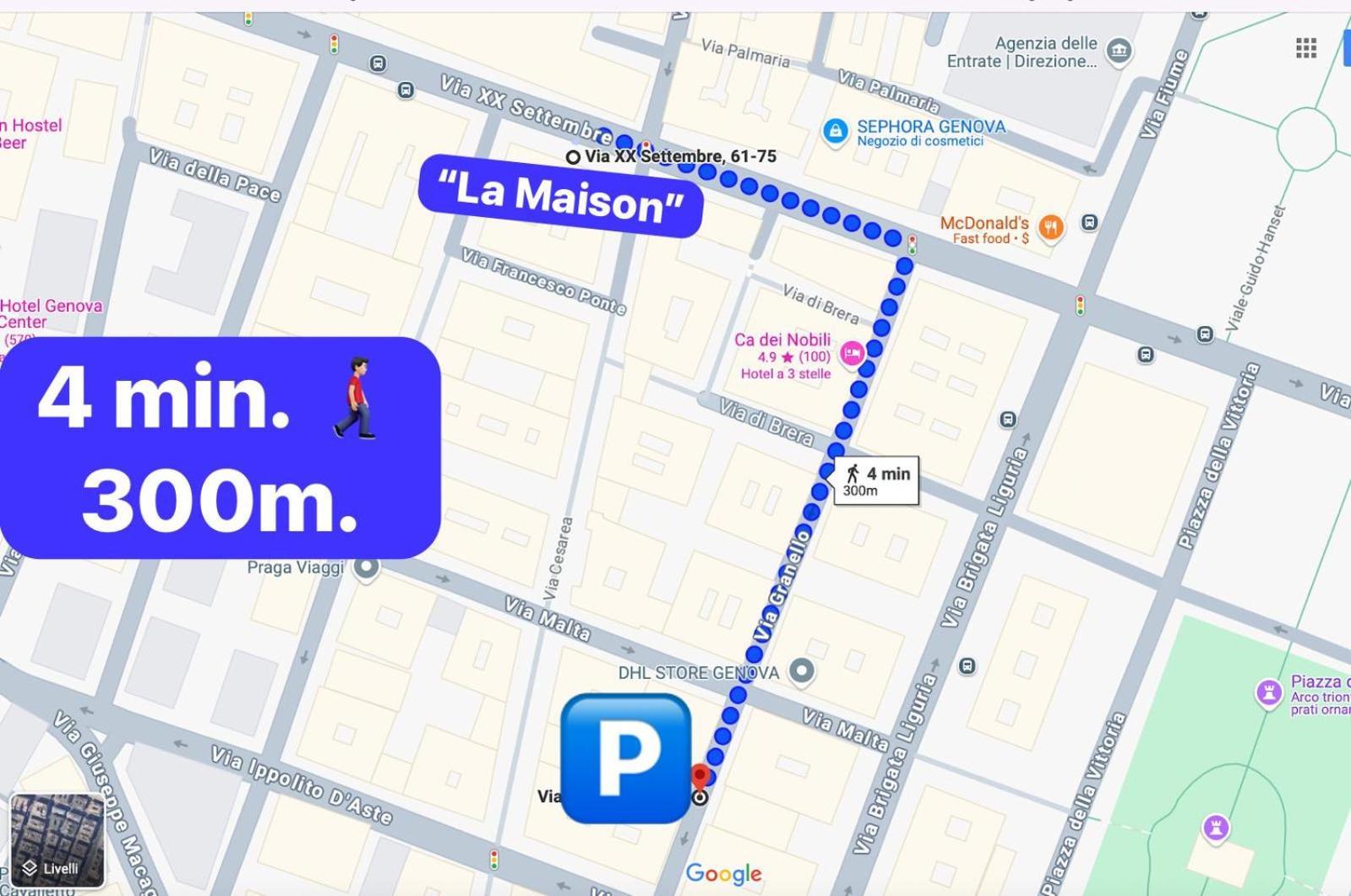 La Maison Nel Cuore Di Free Parking Apartment Genoa